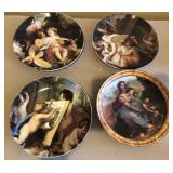 R - FOUR FINE PORCELAIN COLLECTIBLE PLATES (P20)
