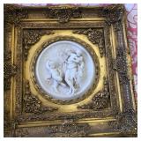 R - ANTIQUE-STYLE BAS-RELIEF WALL DECOR (B19)