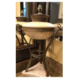 R - BRONZE & MARBLE URN (C27)