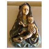 R - MADONNA WITH CHILD WALL SCULPTURE (P3)