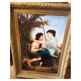 R - FRAMED CANVAS ART 32X45' (G2)