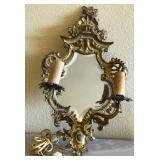 R - LIGHTED WALL SCONCE MIRROR (P60)