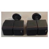 R - BOSE DOUBLE CUBE REDLINE SWIVEL SPEAKERS