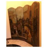 R - FOUR-PANEL DECORATIVE SCREEN (M33)