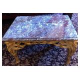 R - SIDE TABLE WITH MARBLE TOP (M32)