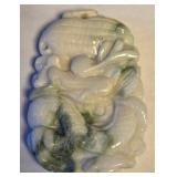 CARVED JADE PENDANT (B1)