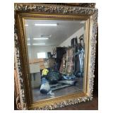 R - WALL MIRROR FRAMED 42X51' (G18)