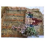 R - LOT OF THROWS & DECORATIVE ROSES (B30)0