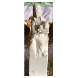 R - CARVED STONE FIGURINE 4.5'T (F148)