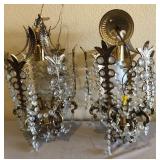 R - TWO WALL SCONCE LIGHTS (P73)