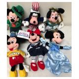W - LOT OF DISNEY PLUSH TOYS (B127)