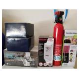 W - FIRE EXTINGUISHER, GRATER, CAN OPENER (G8)