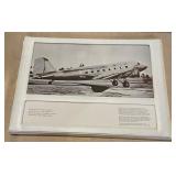 W - LTD ED PRINT OF FIRST DC-3 AIR PLANE (L18)