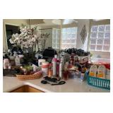 W - FAUX ORCHIDS, COSMETICS, LOTIONS, MORE (M21)