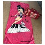 W - BETTY BOOP TOWEL, CHICO'S TOTE (M37)