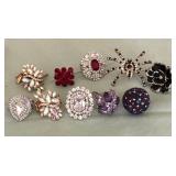 W - MIXED LOT OF COSTUME JEWELRY RINGS (L81)
