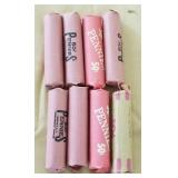 W - EIGHT ROLLS OF PENNIES (C86)