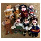 W - MIXED DISNEY TY PLUSH TOYS (B20)