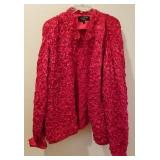 W - SCARLETT NITE WOMAN BLOUSE SIZE 2X (E48)