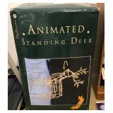W - ANIMATED STANDING DEER (B86)