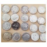W - LOT OF COLLECTIBLE DIMES (C39)