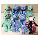 W - LOT OF TY COLLECTIBLE BEARS (B44)