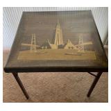 W - DECORATIVE FOLDING TABLE (D16)