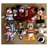 W - MIXED LOT DISNEY TY PLUSH TOYS (B18)