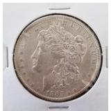 W - 1885 MORGAN SILVER DOLLAR (C52)