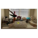 W - CLEANING SUPPLIES, BATHROOM DECOR, TOWELS