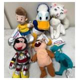 W - LOT OF DISNEY PLUSH TOYS (B121)