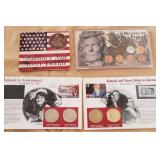 W - FOUR COLLECTIBLE COIN SETS (C80)