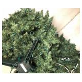 W - PRE-LIT FAUX CHRISTMAS TREE (B168)
