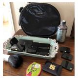 W - LANCOME COSMETICS, ALOE LOTION, VANITY TRAY