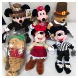 W - LOT OF DISNEY PLUSH TOYS (B118)