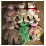 W - LOT OF TY BEARS & RABBITS (B29)