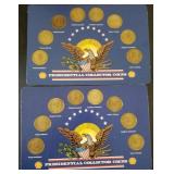 W - TWO PRESIDENTIAL COLLECTOR COINS SETS (K65)
