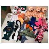 W - MIXED LOT COLLECTIBLE TY ANIMALS (B69)