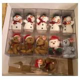 W - COLLECTIBLE CHRISTMAS TY BEARS (B97)