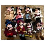 W - MIXED DISNEY TY PLUSH TOYS (B21)