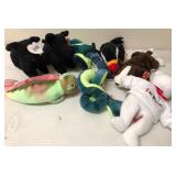 W - LOT OF TY COLLECTIBLE ANIMALS (B38)