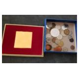 W - ELECTRONIC CALCULATOR, COINS (K64)