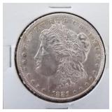 W - 1881 MORGAN SILVER DOLLAR (C53)