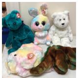 W - LOT OF TY COLLECTIBLE ANIMALS (B163)