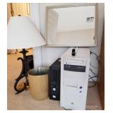 W - TABLE LAMP, DELL & TOWER COMPUTERS, MORE (E31)