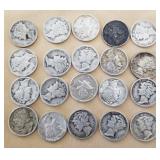 W - LOT OF COLLECTIBLE DIMES (C45)