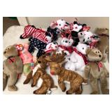 W - MIXED LOT TY PLUSH TOYS (B63)