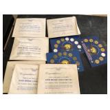 W - FRANKLIN MINT COIN SETS (L119)