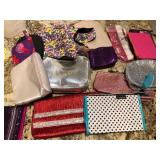 W - MIXED LOT POUCHES, ZIP BAGS, CASES (K33)