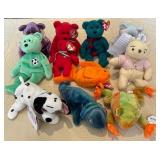 W - MIXED LOT COLLECTIBLE PLUSH TOYS (L39)
